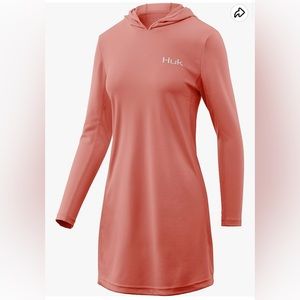 Huk Women's Icon Hooded Hoodie Fishing Dress